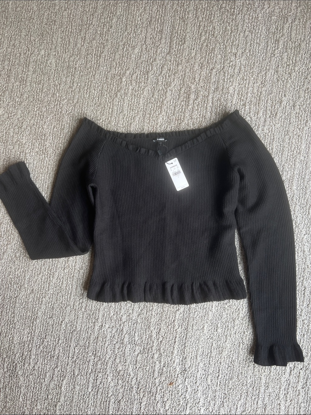 Express Off the Shoulder Sweater